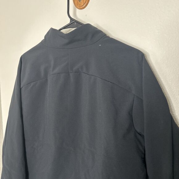 $48 All In Motion Men's Zip-Up Winter Wind-Resistant Softshell Jacket Black Smal - Picture 5 of 10